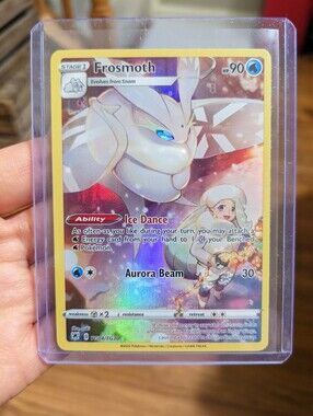 🦋 Frosmoth Pokemon Card Astral Radiance Trainer Gallery Rainbow Holo TG04 Card